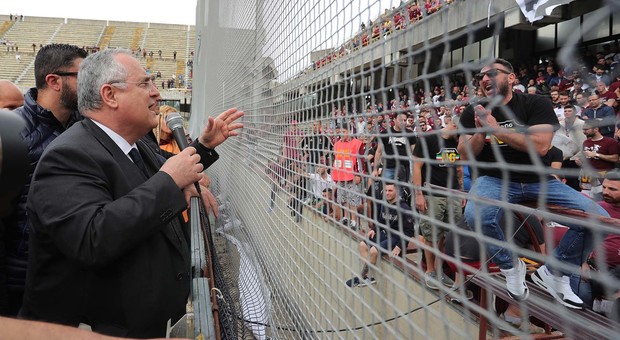 Salernitana, patto con Lotito: tornano i tifosi allo stadio Arechi
