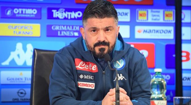 Napoli, Gattuso suona la carica: «Troppi errori, Koulibaly è fuori»