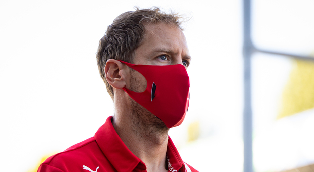 Nella foto, Sebastian Vettel