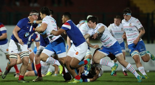 Rugby, Under 20: per gli azzurrini sconfitta da due punti con la Francia, l'ultimo posto è della Scozia