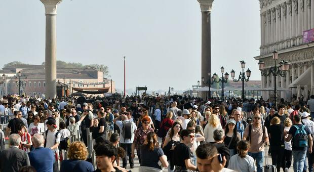 Turisti a Venezia