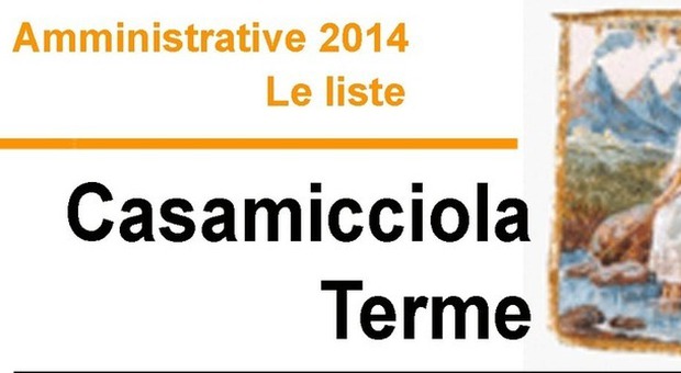 Amministrative 2014 - Le Liste CASAMICCIOLA
