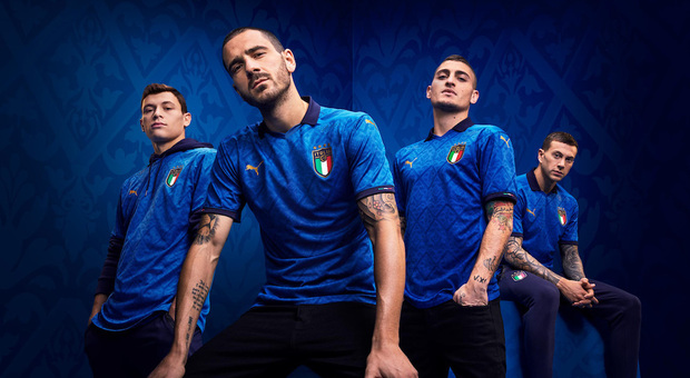 Nazionale, la nuova maglia azzurra è ispirata al Rinascimento