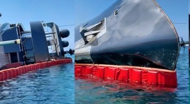 Il mega yacht di James Bond sbatte sullo scoglio e affonda: paura per i cinque passeggeri a bordo