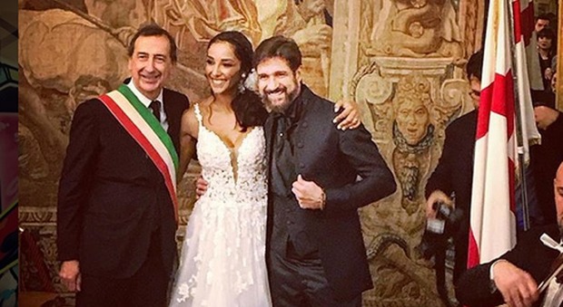 Juliana Moreira ed Edoardo Stoppa, matrimonio a Milano: "Dieci anni d'amore e due figli"