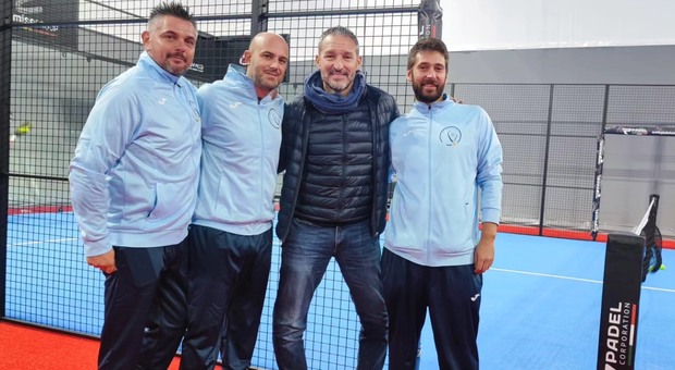 Un campione del mondo ad Ancona: Gianluca Zambrotta fa visita al Pineta Sport tra padel e aneddoti