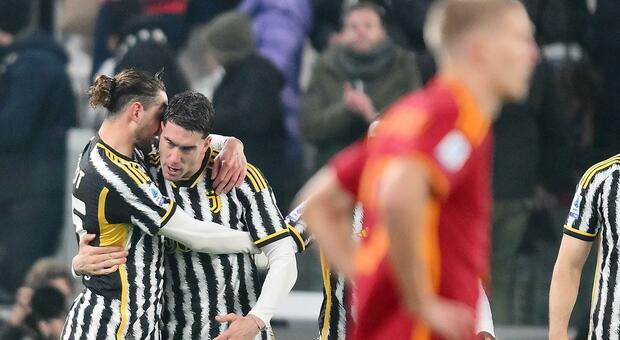 Juventus-Roma 1-0, le pagelle: Rabiot decisivo, Bremer insuperabile. Prezioso Vlahovic