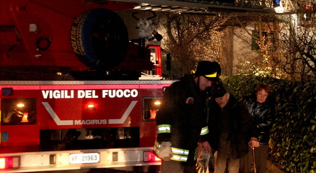 Incendio in un ristorante in centro a Vicenza (foto di repertorio)