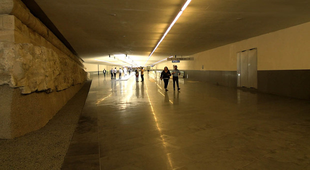 Il tunnel di piazza Municipio