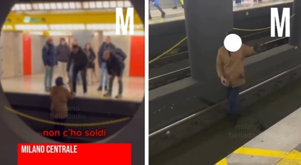 Milano, panico in metro: giovane trovato senza biglietto si cala sui binari mentre il treno è in arrivo