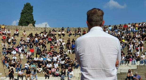 Pompei: al teatro grande 400 ragazzi per il progetto «Sogno di volare»