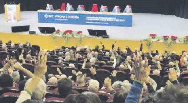 L'assemblea straordinaria dei soci della Bcc Verona e Vicenza