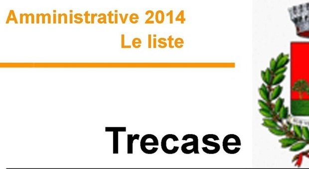 Amministrative 2014 - Le Liste TRECASE