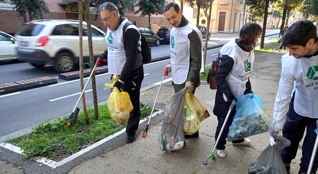 A Terni, Pro Natura passa una mattinata a ripulire la città