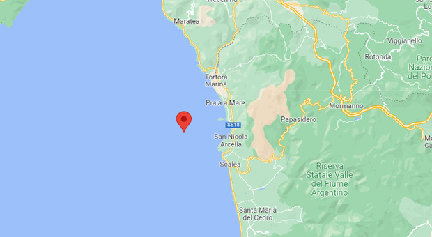 Terremoto a Scalea, forte scossa sentita in Calabria e Campania