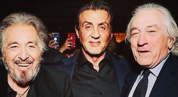 Al Pacino, Stallone e Robert De Niro insieme su Instagram. "I tre italiani" scrive l'attore di Rocky sul suo profilo