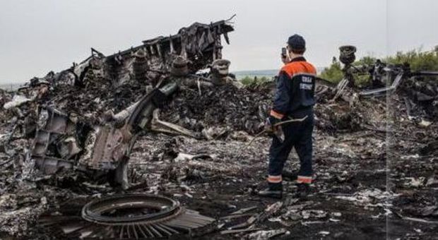 L'aereo abbattuto in Ucraina