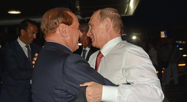 Putin in Italia, Berlusconi: «Mozione a Camera per stop sanzioni russia»
