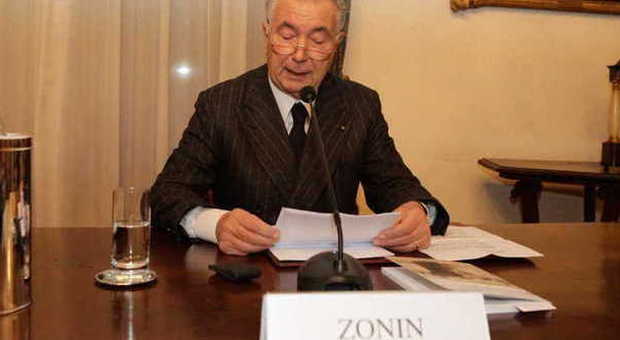 Gianni Zonin, presidente della Banca Popolare di Vicenza