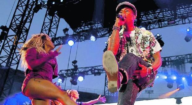 Pharrell Williams, grande attesa per il live di martedì allo Street Music Art