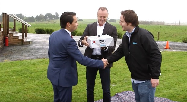 Nuova Zelanda, consegnata prima pizza via drone