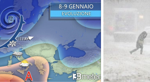Pioggia, neve e vento, il maltempo torna su tutta l'Italia: le previsioni meteo per il weekend