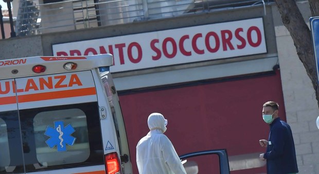 Il Pronto soccorso dell'ospedale San paolo di Civitavecchia (Foto Luciano Giobbi)