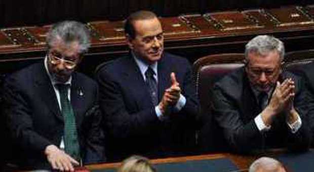 Bossi, Berlusconi e Tremonti