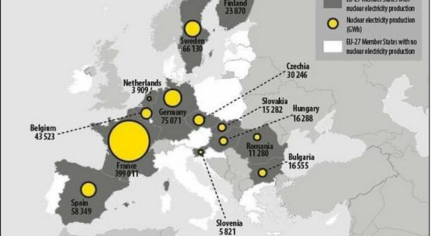 Nucleare e gas, bozza Ue per includerle tra le fonti green. Salvini: «Lega pronta a chiedere il referendum»