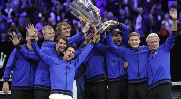 Federer e Zverev chiudono i giochi: l'Europa vince la Rod Laver Cup 13-8