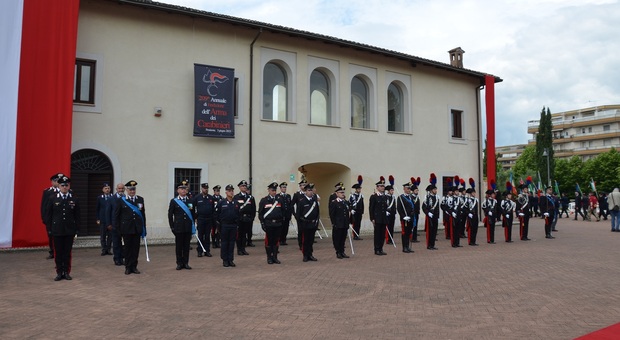 Festa dell'Arma alla Villa Comunale di Frosinone, ecco i militari premiati