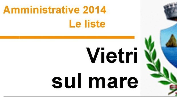 ​​​​​​​​​​​​Amministrative 2014 - Le liste VIETRI SUL MARE