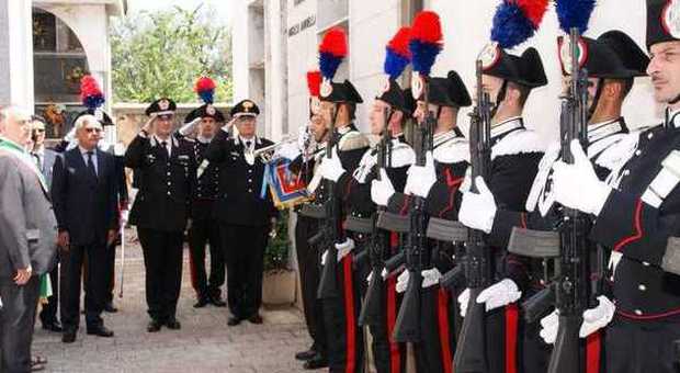 Carabinieri: commemorato il maresciallo maggiore Vicari, medaglia d'oro al valor civile