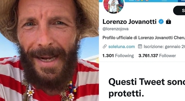 Jovanotti "lucchetta" il suo profilo Twitter dopo le polemiche