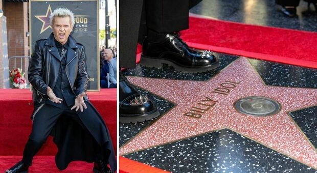 Hollywood omaggia Billy Idol con una stella sulla Walk of Fame: «Ho iniziato a fare musica quando non c'era molto di che sperare»