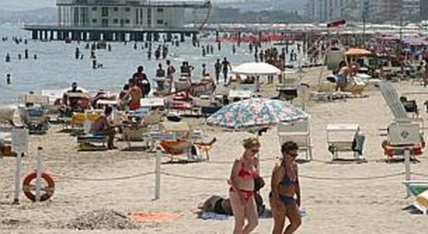 La spiaggia di Senigallia
