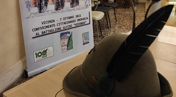 Il 9 ottobre in piazza dei Signori il battaglione alpini "Vicenza" riceverà la cittadinanza onoraria