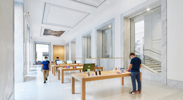 Apple Store in Via del Corso, tra modernità e tradizione. Da giovedì 27 maggio nasce un nuovo luogo di incontro per giovani creativi