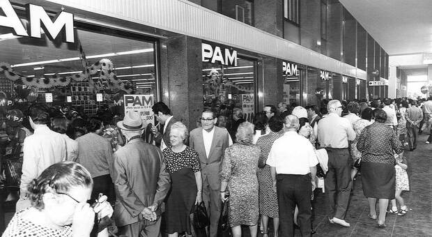 Pam, il primo supermercato aperto a Padova dove c'era un teatro