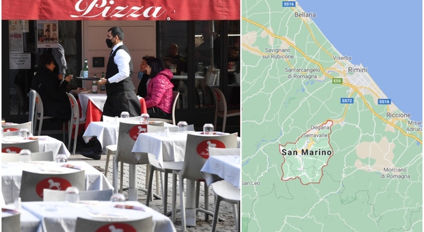 San Marino fa di testa sua: bar e ristoranti aperti dopo le 18. «Qui non serve chiudere». Rimini protesta: «Concorrenza sleale»