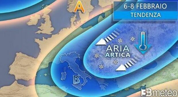 Italia, torna la neve? Anticiclone nel weekend, poi brusco crollo di 10 gradi: colpa del gelo russo