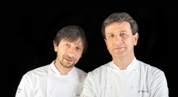 Rieti, ambasciatori nel mondo delle eccellezze del territorio: il premio di Antrodoco «Castagna d'oro» agli chef stellati fratelli Serva