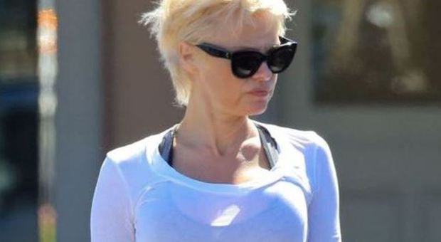 Pamela Anderson a Malibu