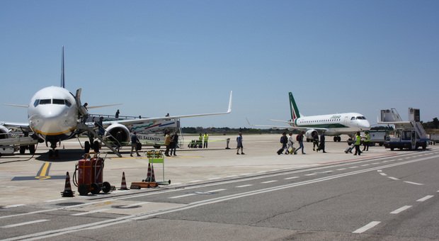 L'aeroporto di Brindisi