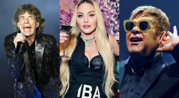 Da Madonna a Elton John, i big della musica internazionale preferiscono Milano a Roma