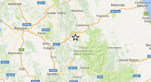 Terremoto, scossa di magnitudo 3 all'alba tra Umbria e Marche