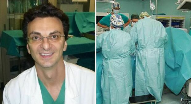 Nella foto il dottor Filippo Antonini che ha eseguito l'intervento all'ospedale mazzoni