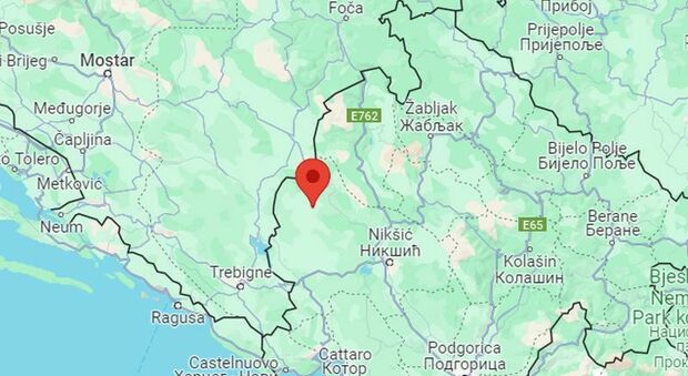 Terremoto in Montenegro: scossa di magnitudo 5.5 al confine con la Bosnia. Avvertita anche in Italia