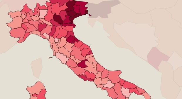Covid, effetto Natale sui contagi: boom Lombardia e Sicilia. Belluno, Rieti e Messina le province più colpite