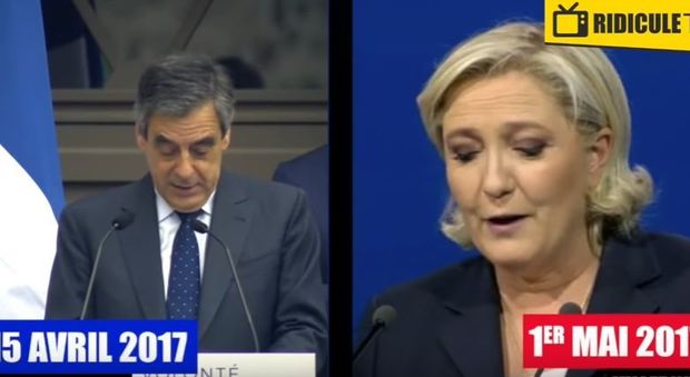 Francia, Marine Le Pen copia discorso di Fillon
